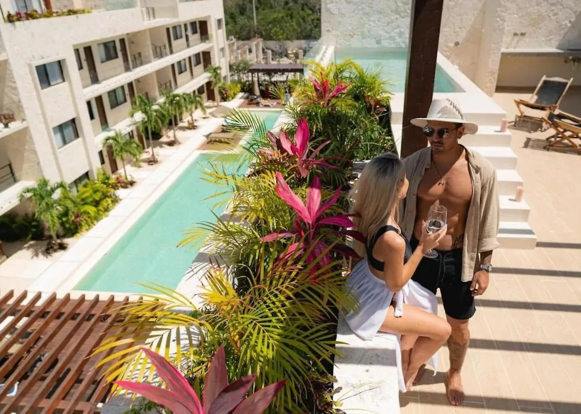 Amazing 2 Bdr Ph Private Pool Terrace Jungle View Apartment Tulum