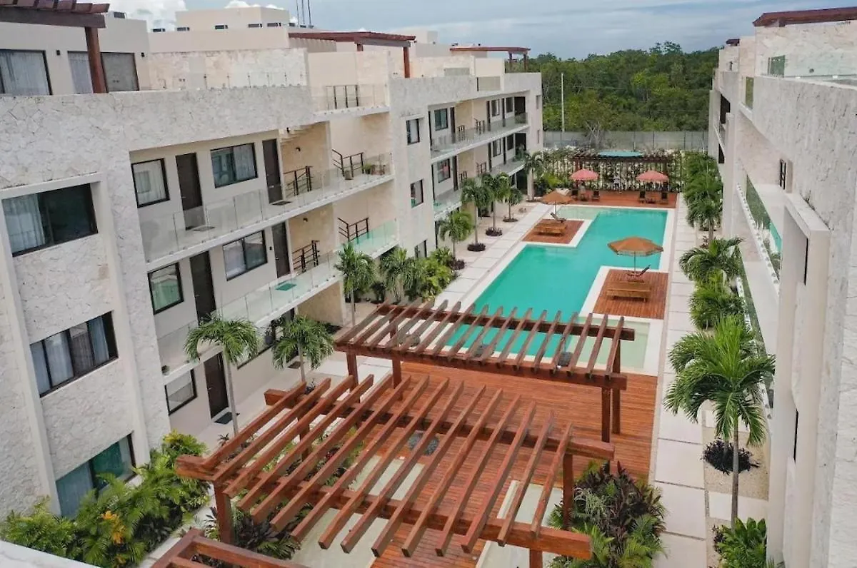 Amazing 2 Bdr Ph Private Pool Terrace Jungle View Apartment Tulum