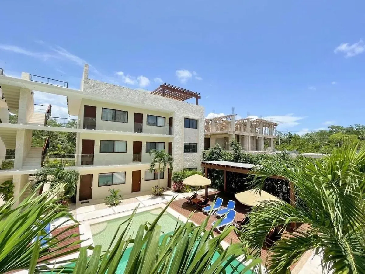 Amazing 2 Bdr Ph Private Pool Terrace Jungle View Apartment Tulum Mexico