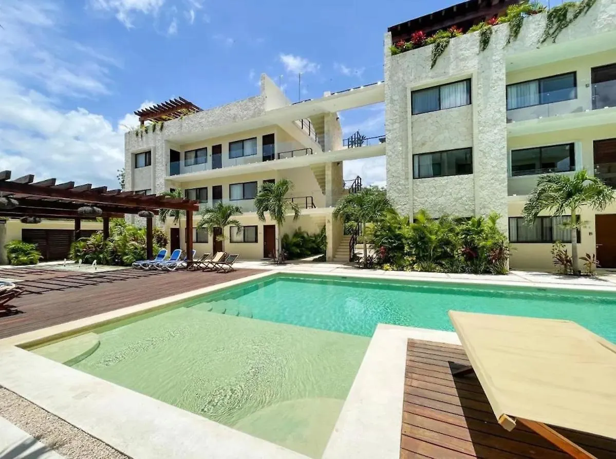 Amazing 2 Bdr Ph Private Pool Terrace Jungle View Apartment Tulum