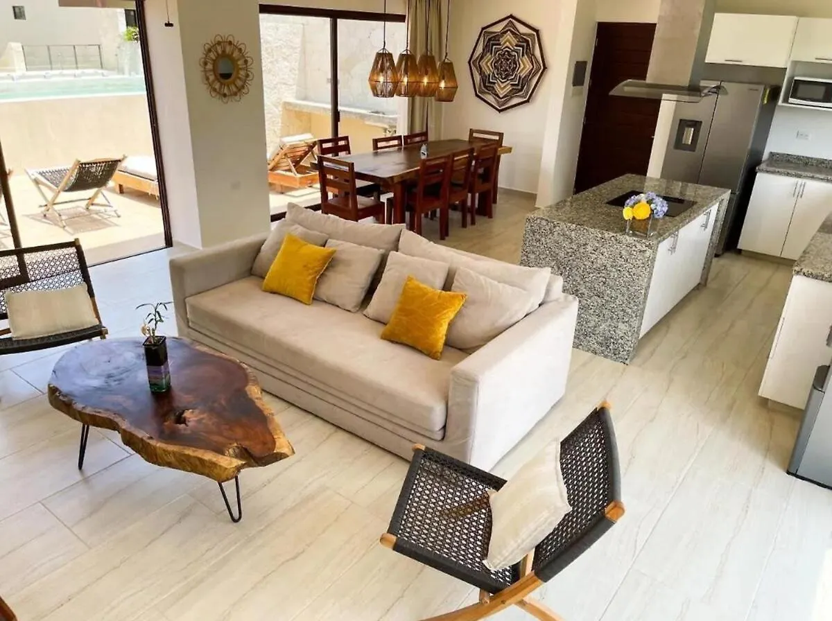 Amazing 2 Bdr Ph Private Pool Terrace Jungle View Apartment Tulum