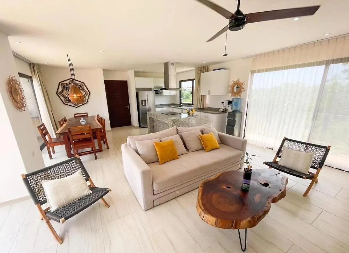 Amazing 2 Bdr Ph Private Pool Terrace Jungle View Apartment Tulum